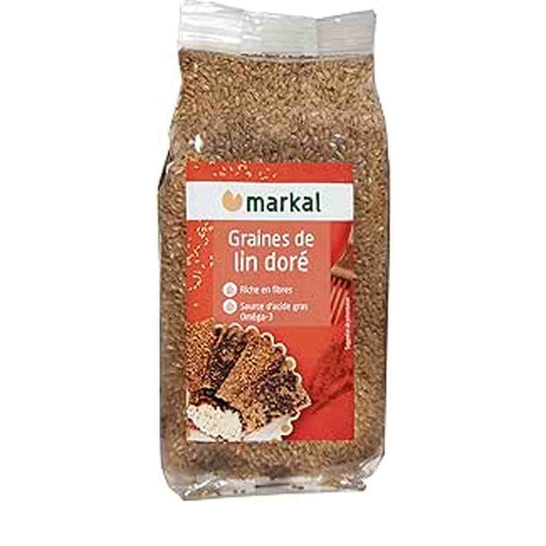 Markal Organic Golden Flax Seeds, 250 g