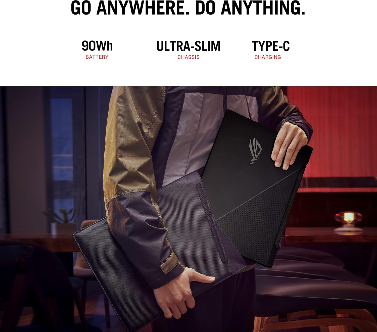 ASUS ROG Zephyrus Duo SE 15 Gaming Laptop, 15.6” 4K 120Hz IPS Type Display, NVIDIA GeForce RTX 3080, AMD Ryzen 9 5900HX, 32GB DDR4, 2TB RAID 0 SSD, Per-Key RGB Keyboard, Windows 10 Pro, GX551QS-XS99