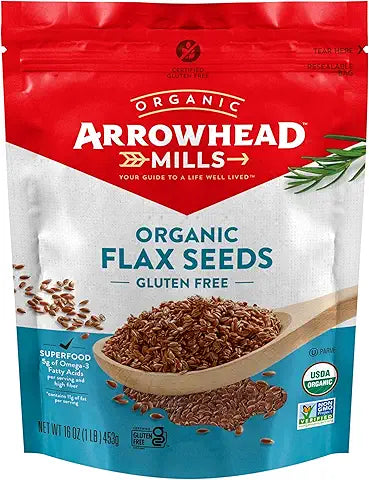 Arrowhead Mills, Organic Flax Seeds (453 g)