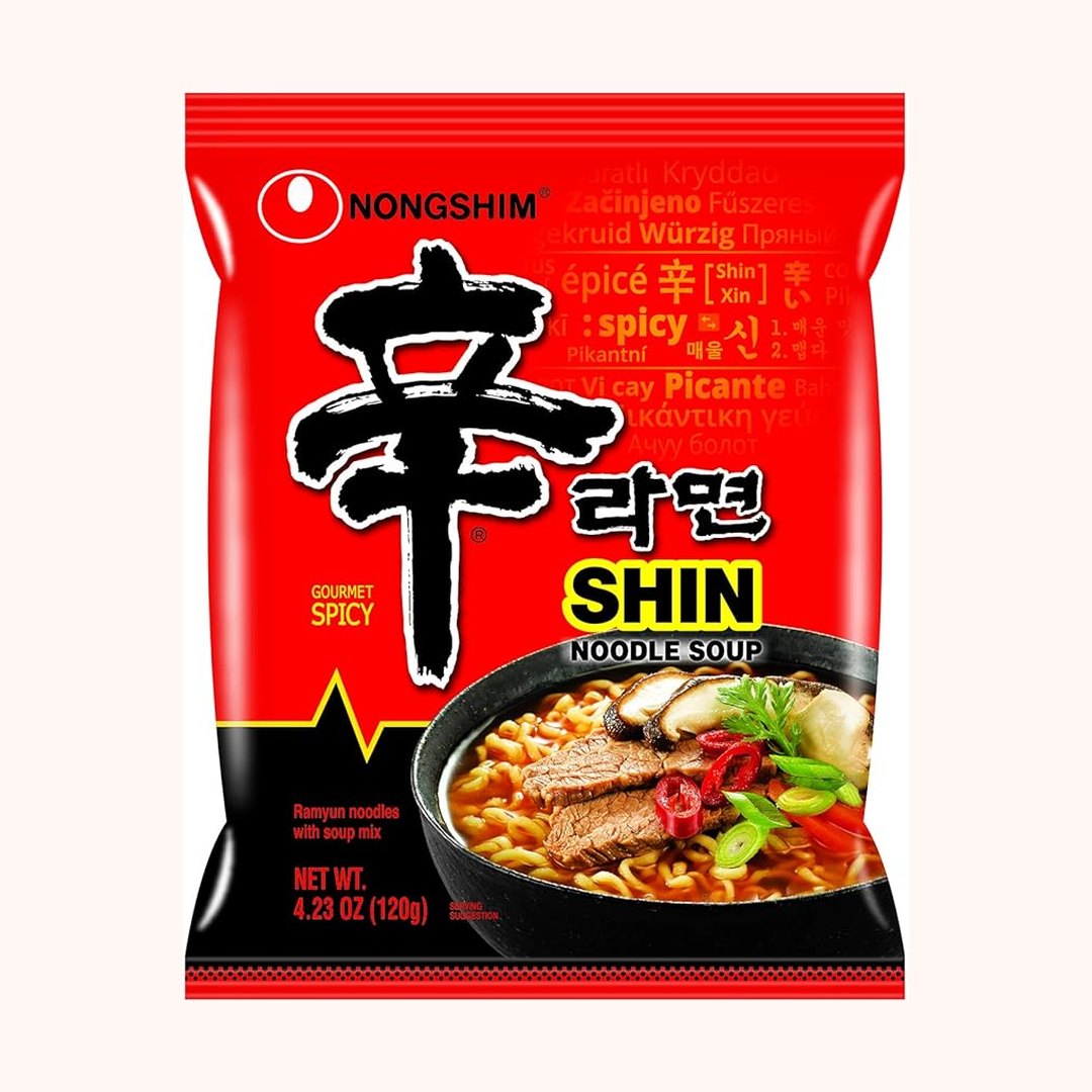 Nongshim Shin Ramyun Noodle (4.2oz, Pack of 16)
