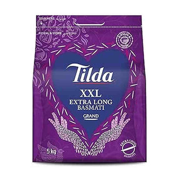 Tilda Long Grain Grand Basmati Rice, 5 Kg