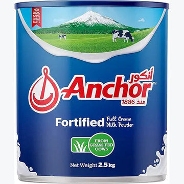 Anchor Daily Plus Milk Powder, 2.5 Kg Tin