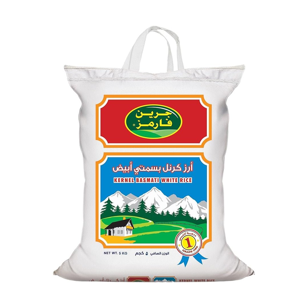 Green Farms Kernel Basmati White Rice 5 Kg