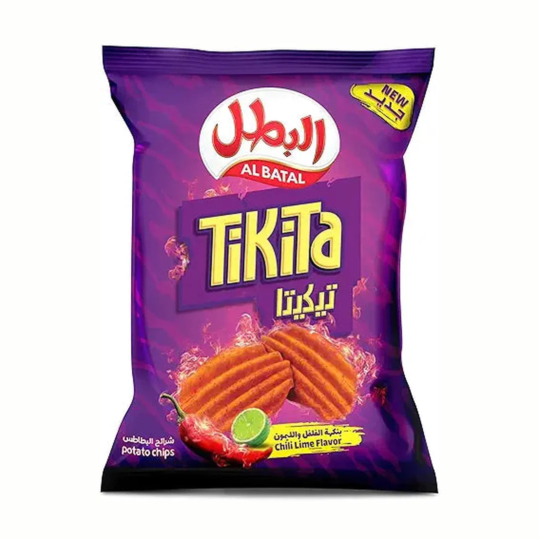 Albatal Chips Tikita Chili Lime, 155 g