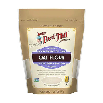 Bob's Red Mill Whole Grain Oat Flour, 1.25 Pound, 20 Ounce (Pack of 1)