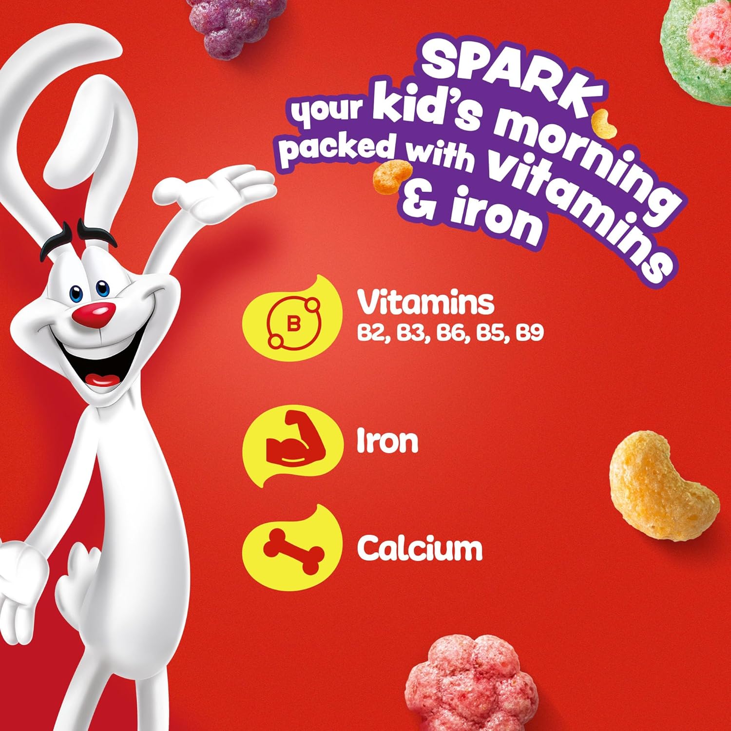 Nestlé Trix, 6 Fruity Shaped Breakfast Cereal Pack, 330g