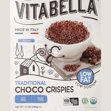 Bella Vita Organic Vitabella Traditional Choco Crispies, 340G - Pack of 1