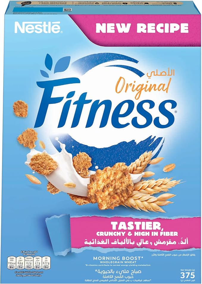 Nestlé Fitness Original Breakfast Cereal 375G