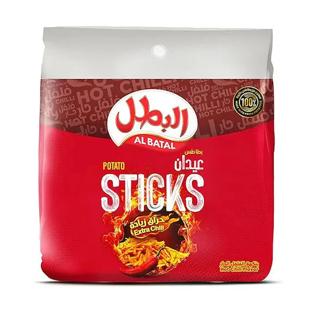 Albatal Potato Sticks Chili, 12 x 23 g