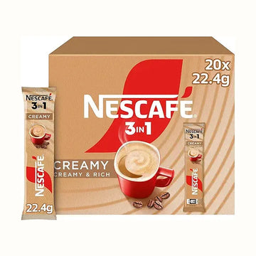 Nescafe 3in1 Creamy Latte Coffee Mix 22.4g (20 Sticks)