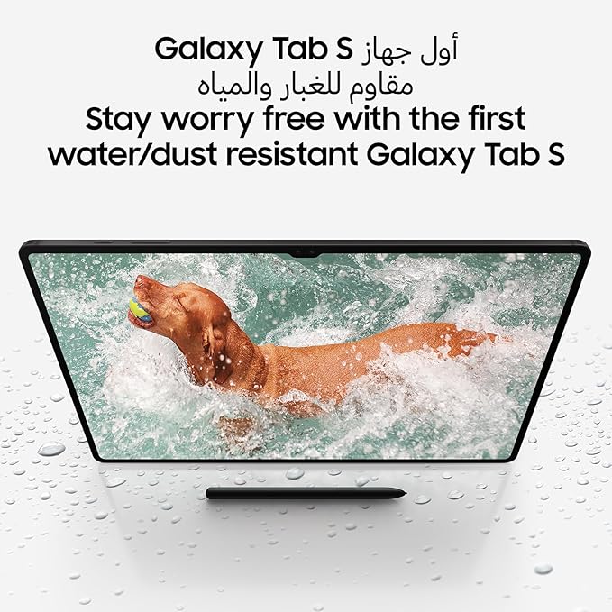 Samsung Galaxy Tab S9 5G, 8GB RAM, 128GB Storage, Graphite, (KSA Version)