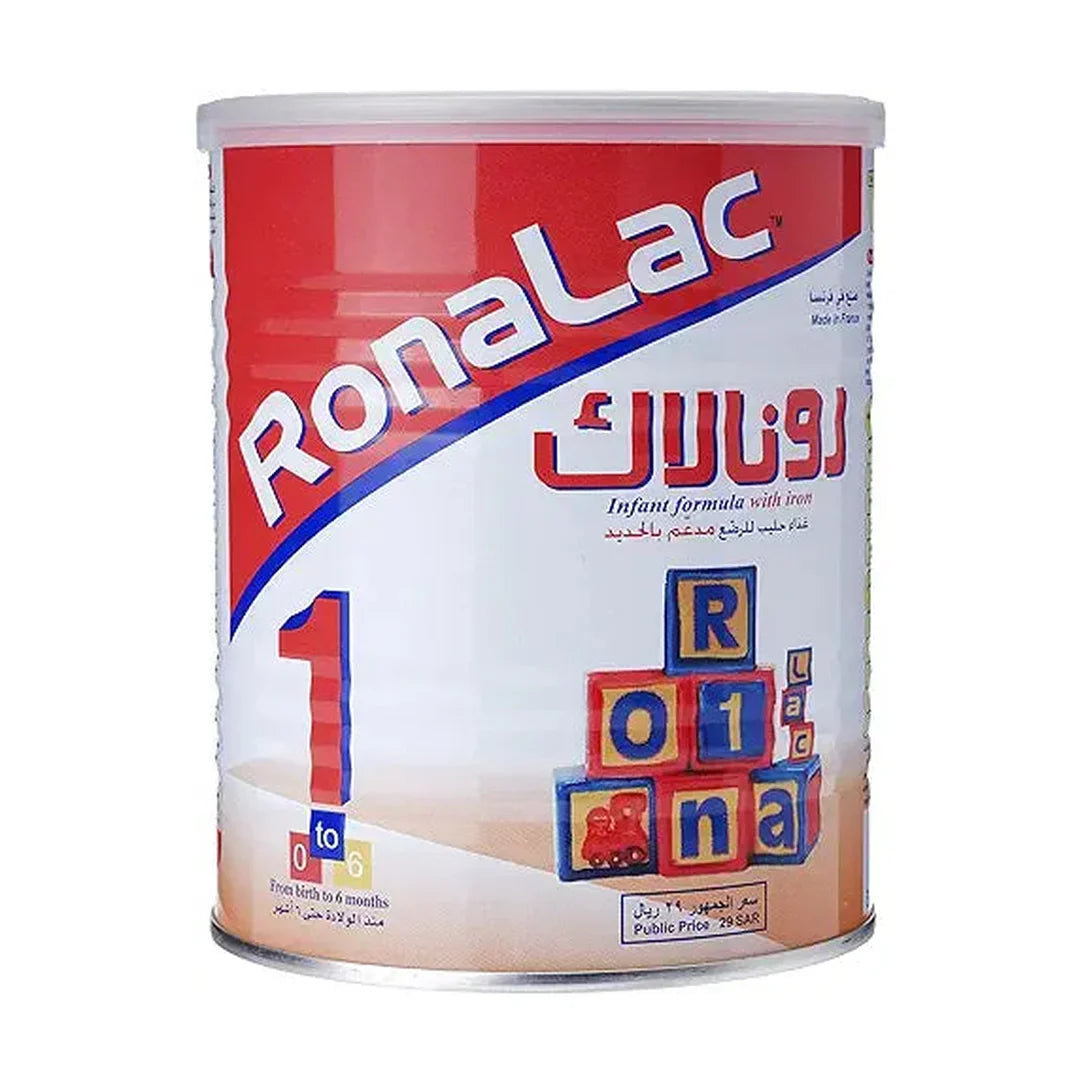 Ronalac Stage 1 Infant Formula Baby Milk Powder, 400g - Pack of 1