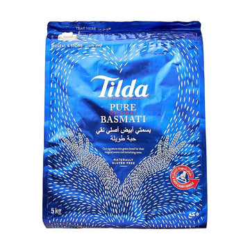 Tilda Pure Basmati Rice, 5kg (White)