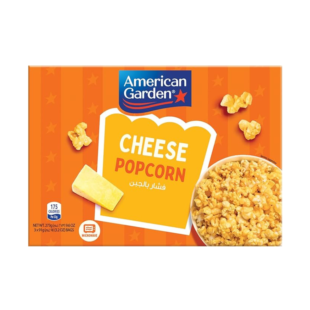 American Garden Microwave Cheese Popcorn 90 g