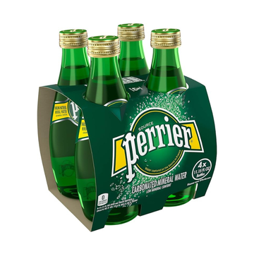 Perrier sparkling mineral water - 4 x 330 ml