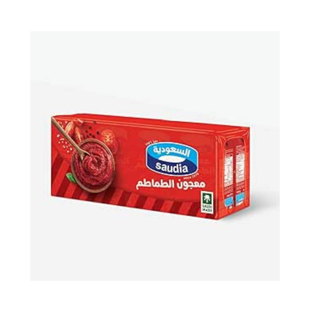 Saudia Tomato Paste, 8 x 135g | Rich & Thick Consistency | Perfect for Sauces, Soups & Cooking