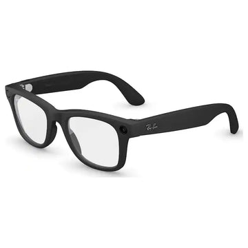 Ray-Ban RAY-BAN META RW 4008 WAYFARER Shiny Black/Blue Filter 53/22/155 unisex Sunglasses